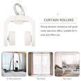thumbnail image 4 of SEWACC 50pcs Curtain Gliders Plastic Multi-purpose for Homeowners, 4 of 8