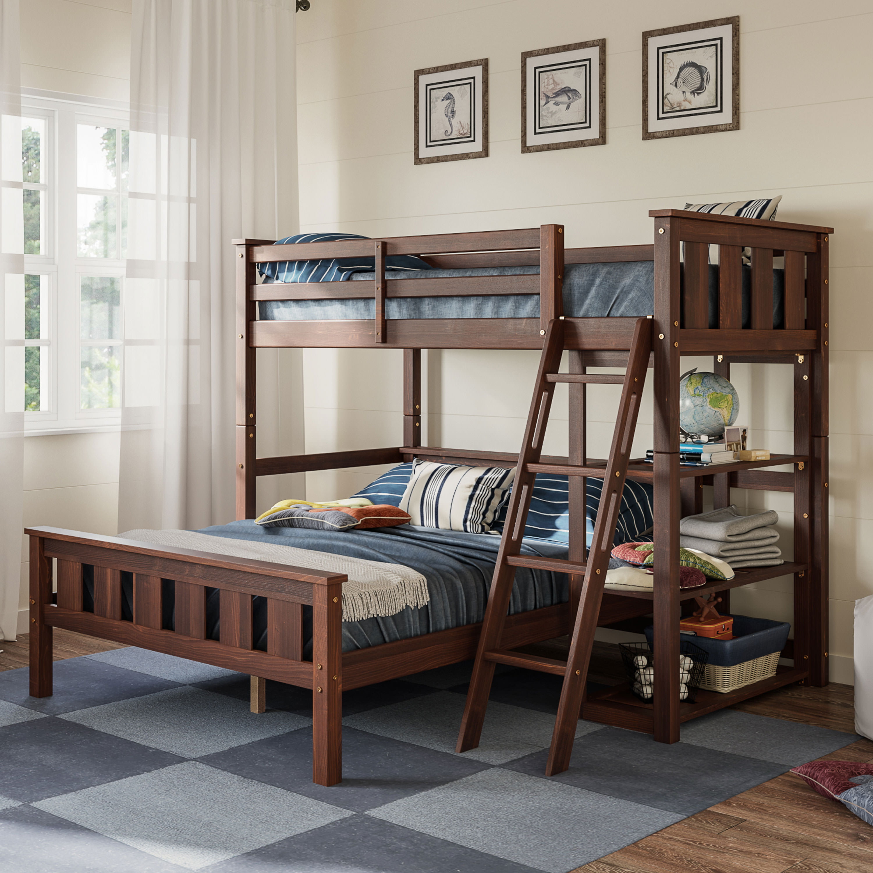 better homes and gardens twin bunk bed