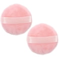 thumbnail image 1 of Miangastore Small Loose Powder Puff Makeup Powder Puffs Pink Cotton 2Pcs 3x3x0.8in, 1 of 8