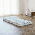 thumbnail image 5 of Butterfly Foldable Mattress, Rainforest Wilderness, 74.8" x 35.4", Blue White Black, by Ambesonne, 5 of 6