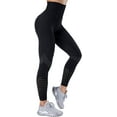 thumbnail image 3 of COMFREE Seamless Leggings Workout Gym Tights for Women High Waist Squat Proof Compression Tummy Control Yoga Pants, 3 of 7