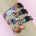 thumbnail image 3 of LiMimmuu Pet Collar Pet Neck Circle Exquisite Print Pet Collar Protective Case for AirTag, Adjustable Quick Release Neck Strap, 3 of 7