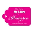 thumbnail image 1 of 100 PCS Mr & Mrs Custom Made Hang Tags Personalized Wedding Favor Gift Paper Tags, 1 of 1