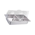 thumbnail image 3 of Buffet Chafer Set Chafing Buffet Chafer Set fiestas bandeja de comida de acero inoxidable eventos fiesta Catering comedor frotamiento plato 2 ranuras, 3 of 9