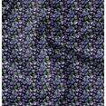 thumbnail image 1 of Soimoi Polyester Crepe Fabric Leaves Leaves Printed Craft Fabric by The Yard 42 Inch Wide, 1 of 6