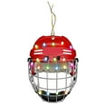 thumbnail image 2 of Ice Hockey Helmet Rearview Mirror Pendant | Christmas Tree Hanging Ornament | DIY Car Decoration | Personalized Sports Charm | Durable Materials | 8x8x0.3cm | 1 Pack, 2 of 6