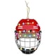 thumbnail image 2 of Colgante personalizado de casco de hockey sobre hielo para el retrovisor del coche | Adorno para árbol de Navidad | Decoración deportiva DIY | 8 x 8 cm, 2 of 5