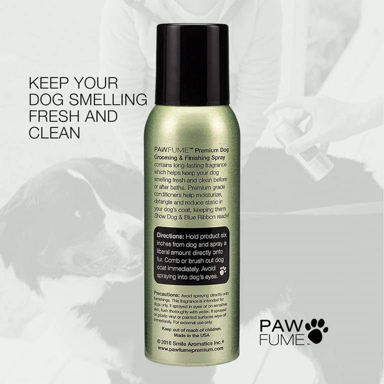 Pet grooming spray hotsell