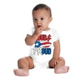 thumbnail image 6 of Puerto Rico Nuyorican Proud Borinquen Romper Boys or Girls Infant Baby Brisco Brands 12M, 6 of 6
