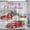 Color 3, variant on Winter Christmas Cute Snowman Snowflake Polyester Shower Curtains for Bathroom with Hooks 72x72 inch