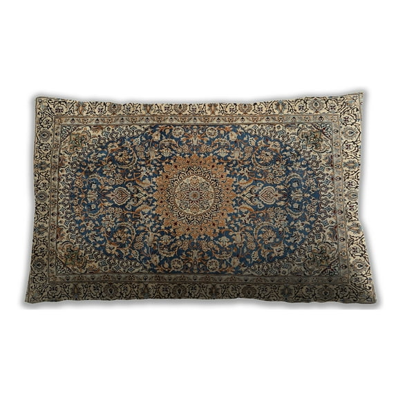 Ahgly Company Indoor Rectangular Traditional Lumbar Throw Pillow, 13 inch by 19 inch