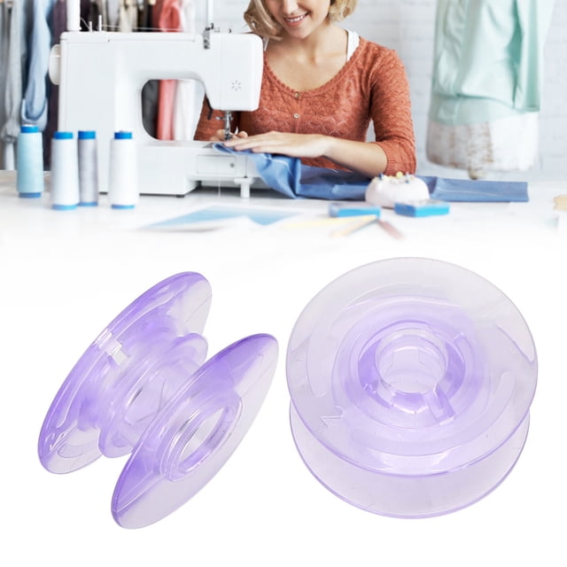 Bobinas vacías de plástico de repuesto para máquina de coser PFAFF accesorios para el hogar 2 uds ANGGREK Otros