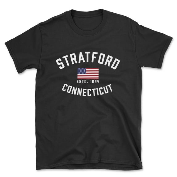 Stratford Connecticut Patriot Men's Cotton T-Shirt