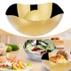 thumbnail image 5 of Ensaladera de acero inoxidable, versátil y apta para cocinas domésticas y comerciales. Medio dorado, 5 of 8