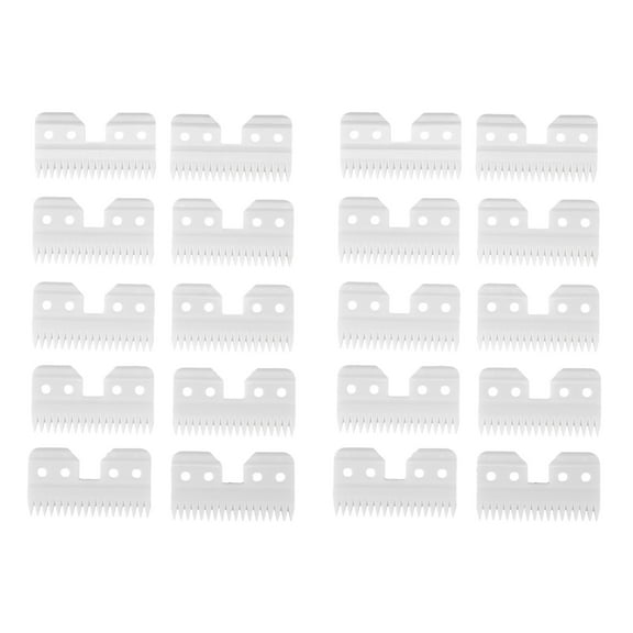 20Pcs/Lot Replaceable Ceramic 18 Teeth Pet Ceramic Clipper Cutting Blade for A5 Series