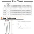 thumbnail image 3 of Homenesgenics Womens Pants under $5 Summer Women Ladies Solid Pants Hippie Punk Trousers Streetwear Jogger Pocket Loose Overalls Long Pants Gifts for Women, 3 of 8