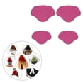 thumbnail image 1 of fastboy Semelles de Talon pour Réparation de Talon pour Hommes & Femmes Talons Hauts rose Rouge, 1 of 9