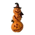 thumbnail image 3 of Mskk Glowing Pumpkin Light Halloween Decoration, Light-up LED Pumpkin Ornament for Tabletop, Indoor Decoration for Halloween Home Party, 3 of 8
