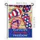thumbnail image 3 of Independence Day Garden Flag Arrival Digital Printed Linen Flag Outdoor Yard Decoration, 3 of 6