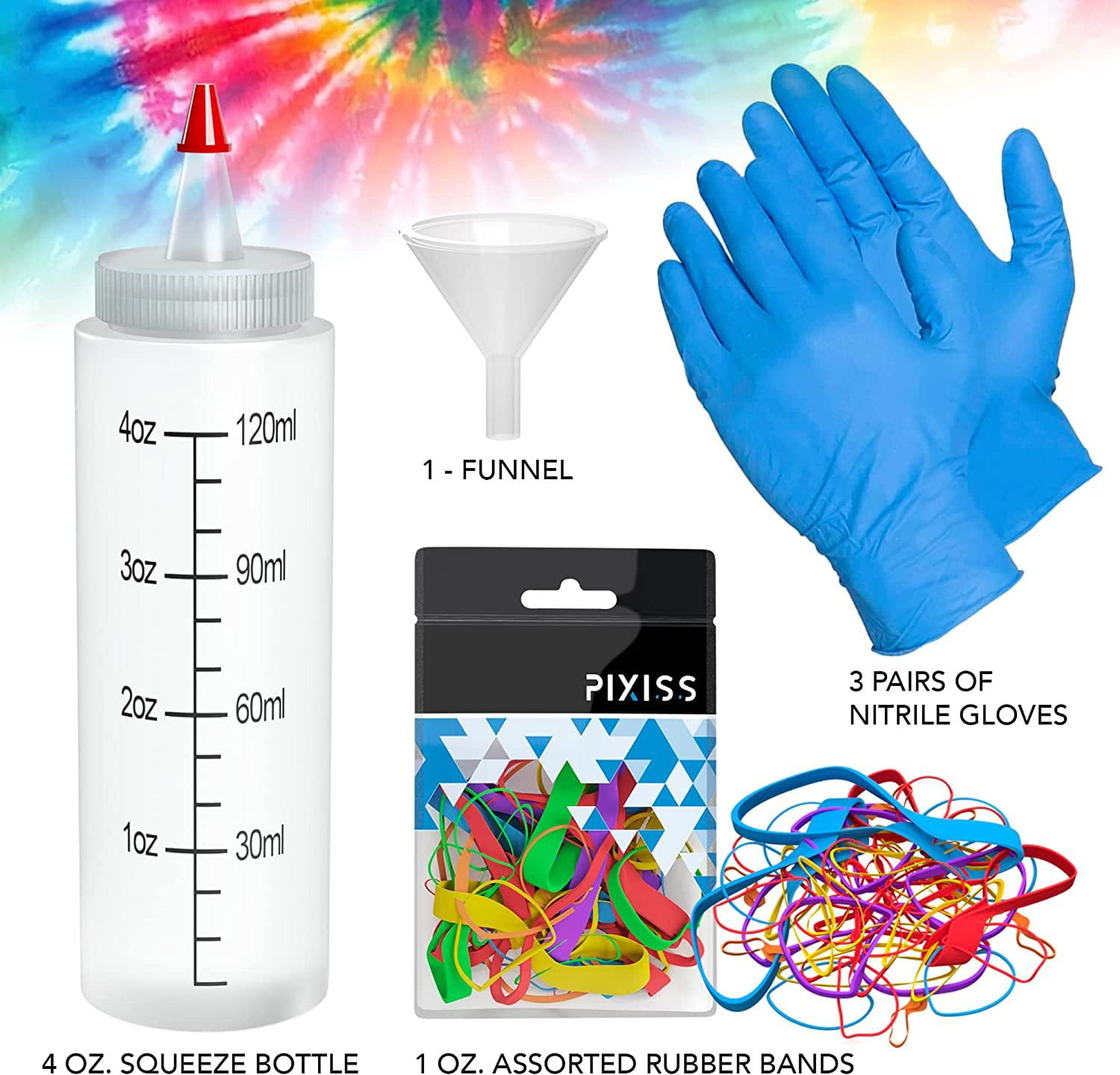 Rit All Purpose Liquid Fabric Dye Bundle (4 Pack) , 2 - Black 8oz Dye —  Grand River Art Supply