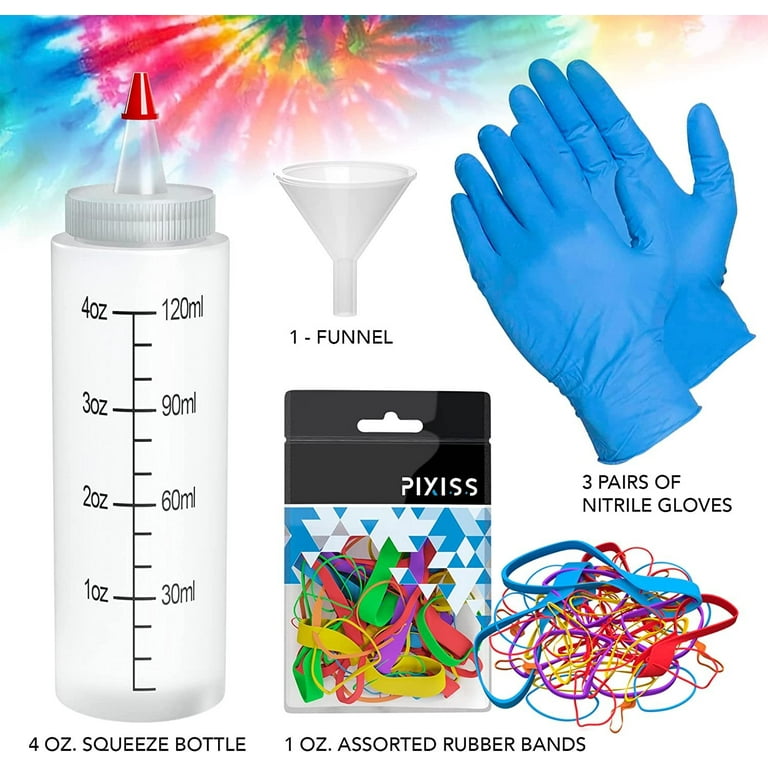 Synthetic Rit Dye More Liquid Fabric Dye - Ultimate Synthetic Rit Dye  Accessories Kit - Available in Multiple Colors - 7 Ounces - Midnight Navy