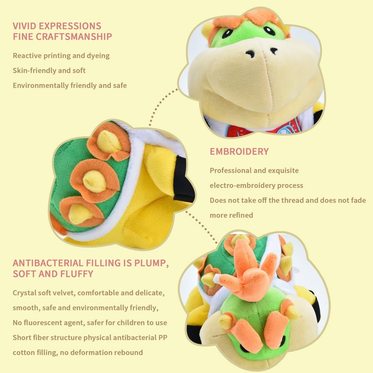 Bowser jr plush walmart sale