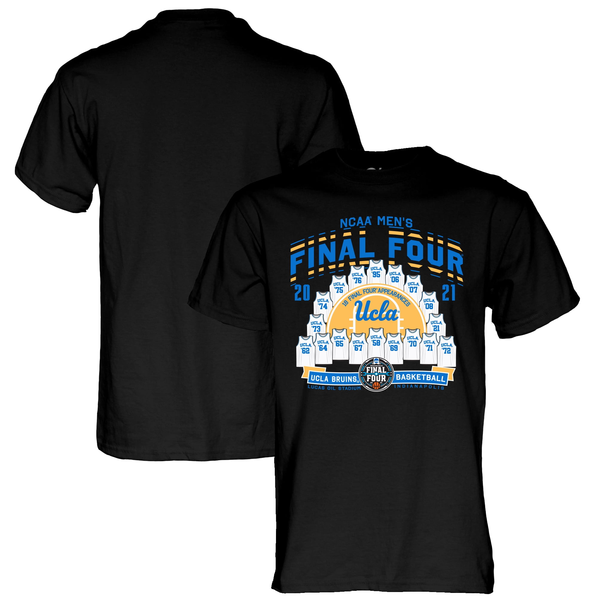 Blue 84 Adult NCAA 100% Cotton Pocket T-Shirt
