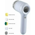 thumbnail image 6 of Electric Spin Scrubber with 5 Brush Heads Dish Scrubber Brush Bathroom Cleaning Brush for Kitchen Sink Bathroom Shower Tile, 6 of 9