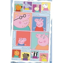 Peppa Pig - Grid Wall Poster, 22.375" x 34"
