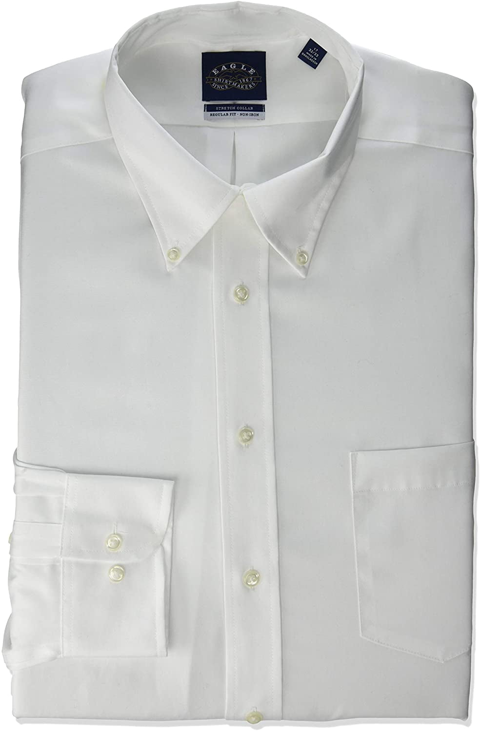 Eagle Mens Dress Shirt Regular Fit Non 