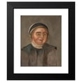 thumbnail image 2 of Tadeusz Makowski 20x24 Black Modern Framed Museum Art Print Titled - Study of a Woman in a Black and White Cap (1921), 2 of 5