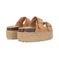 thumbnail image 3 of Sandalia De Plataforma con Yute para Mujer Cabra Piel Camel Platonia LAIA-03-CAMEL, 3 of 8