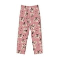 thumbnail image 4 of Goofa Rose Flowers Printed Soft Pajama Pants for Men, Wide Leg Comfy Casual Lounge Yoga Pants-XX-Large, 4 of 9
