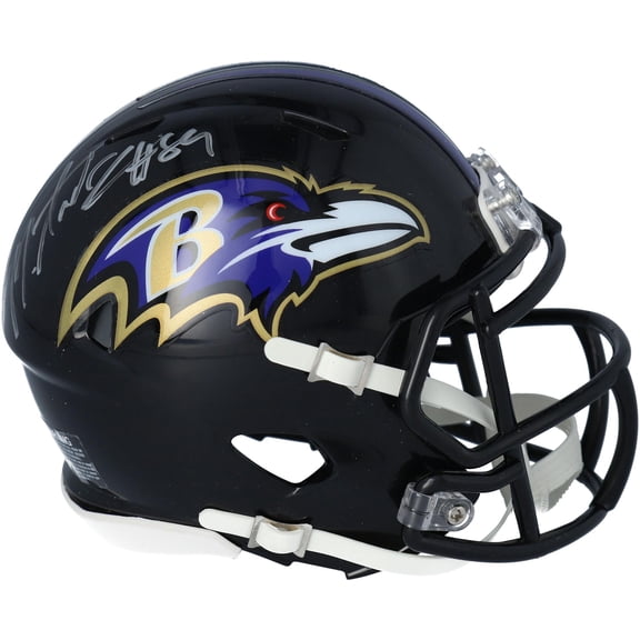 Mark Andrews Baltimore Ravens Autographed Riddell Speed Mini Helmet - Fanatics Authentic Certified