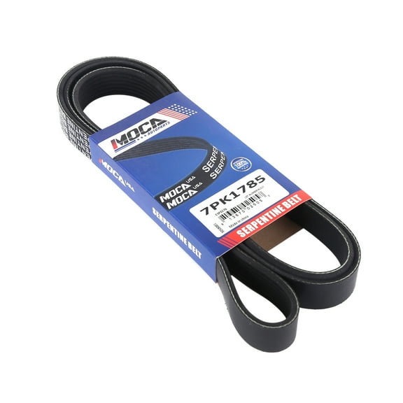 MOCA AUTOPARTS 7PK1785 EPDM Serpentine Belt Fit for 2003-2007 Honda Accord 2.4L