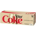 thumbnail image 3 of Caffeine Free Diet Coke, 12 fl oz, 12 Pack, 3 of 6