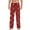 Red, variant on Men's Christmas Pajama Pants Unisex Couples Wide Leg Funny Xmas Printed Lounge Bottoms Casual Comfy Soft Elastic Waisted Pant