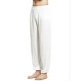 thumbnail image 6 of Luxalzxs Mens Pajama Pants Cotton Soft Lightweight Lounge Pants Cozy Sleepwear Elastic Waist Pj Bottoms 4-Way Stretch & Wicking Sleep Pants, 6 of 6