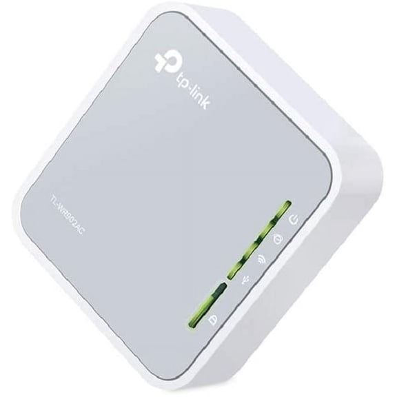 Restored TP-Link AC750 Wireless Portable Nano Travel Router - WiFi Bridge/Range Extender/Access Point/Client Modes, Mobile in Pocket(TL-WR902AC) (Refurbished)