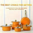 thumbnail image 7 of 12-Piece Stainless Steel Cookware Set, Dual Handle Cooking Pots with Lids, Compatible with Induction and Gas Stove, Multi-Purpose for Soup, Hot Pot, Pasta and Seafood, 7 of 7