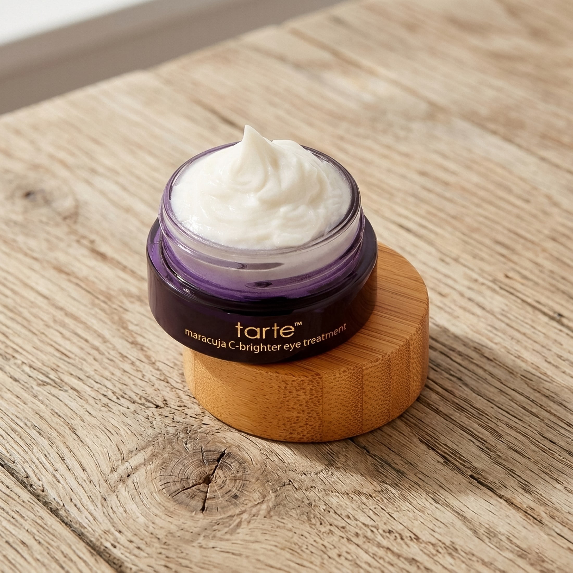 Tarte Maracuja C-Brighter Eye Treatment, Vitamin C Under Eye Cream for Dark Circles, Hydrating and Anti-Aging Eye Cream, 0.35 oz