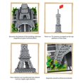 thumbnail image 3 of Set de bloques de construcción CSNRHG, Torre Eiffel de París, 3350 piezas, 3 of 8