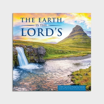 2023- 12 Month -Earth is the Lords 12x12 Hanging Wall  by Dayspring