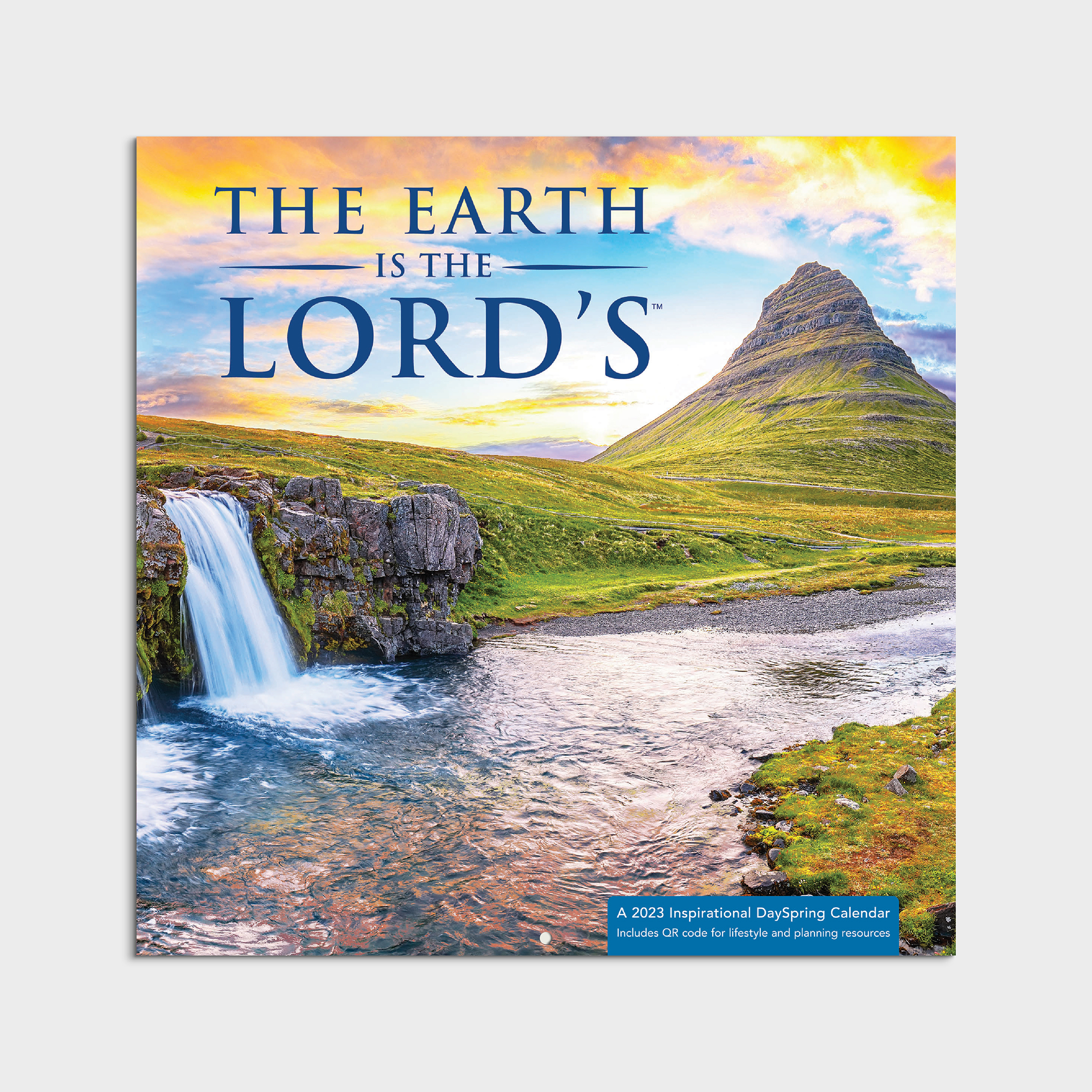 2023 12 Month Calendar Earth Is The Lords 12x12 Hanging Wall Calendar 