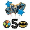 The Ultimate Batman 5th Birthday Party Supplies and Balloon Decorations