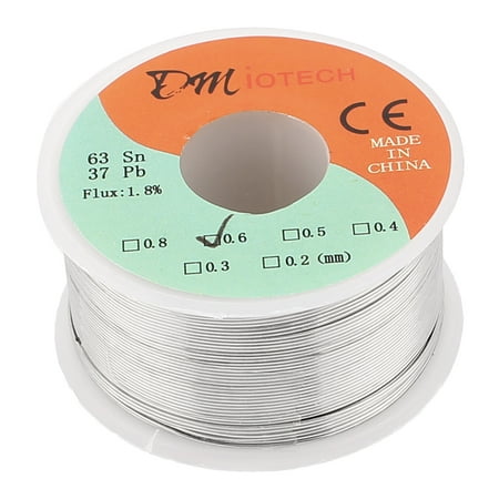- DMiotech 0.6mm 150G 63/37 Rosin Core Tin Lead Roll Soldering Solder Wire