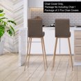 thumbnail image 2 of PiccoCasa Stretch Bar Stool Covers for Counter Height Side Chair Slipcovers, 2 of 8
