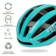 thumbnail image 2 of RNOX-Casco ultraligero para bicicleta de montaña o carretera, Casco de Ciclismo para mujer, marquesina con luz trasera Fivean Cascos de ciclismo, 2 of 2