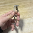 thumbnail image 6 of Necvior Tackle Baits Clip Branch Hanger Snap Stainless Fishing Line Clips Fishing Connectors Tackle Long Line Snap Clip, 6 of 12