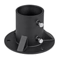 thumbnail image 1 of Base de hormigón para postes de cerca redondos con tornillos para iluminación y cercas. 65 mm, 1 of 8